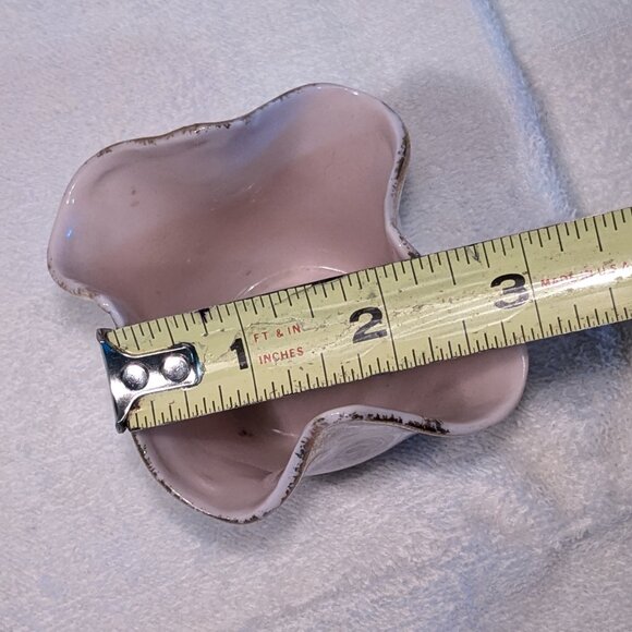 Richard Japan Porcelain Handkerchief Small Vase Holder Decor 1960s - Picture 9 of 12